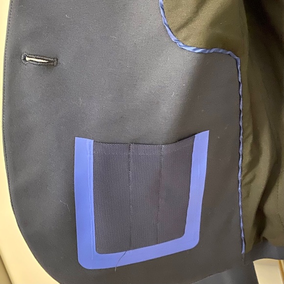 COPY - Argent Navy Technical Blazer - Picture 2 of 5